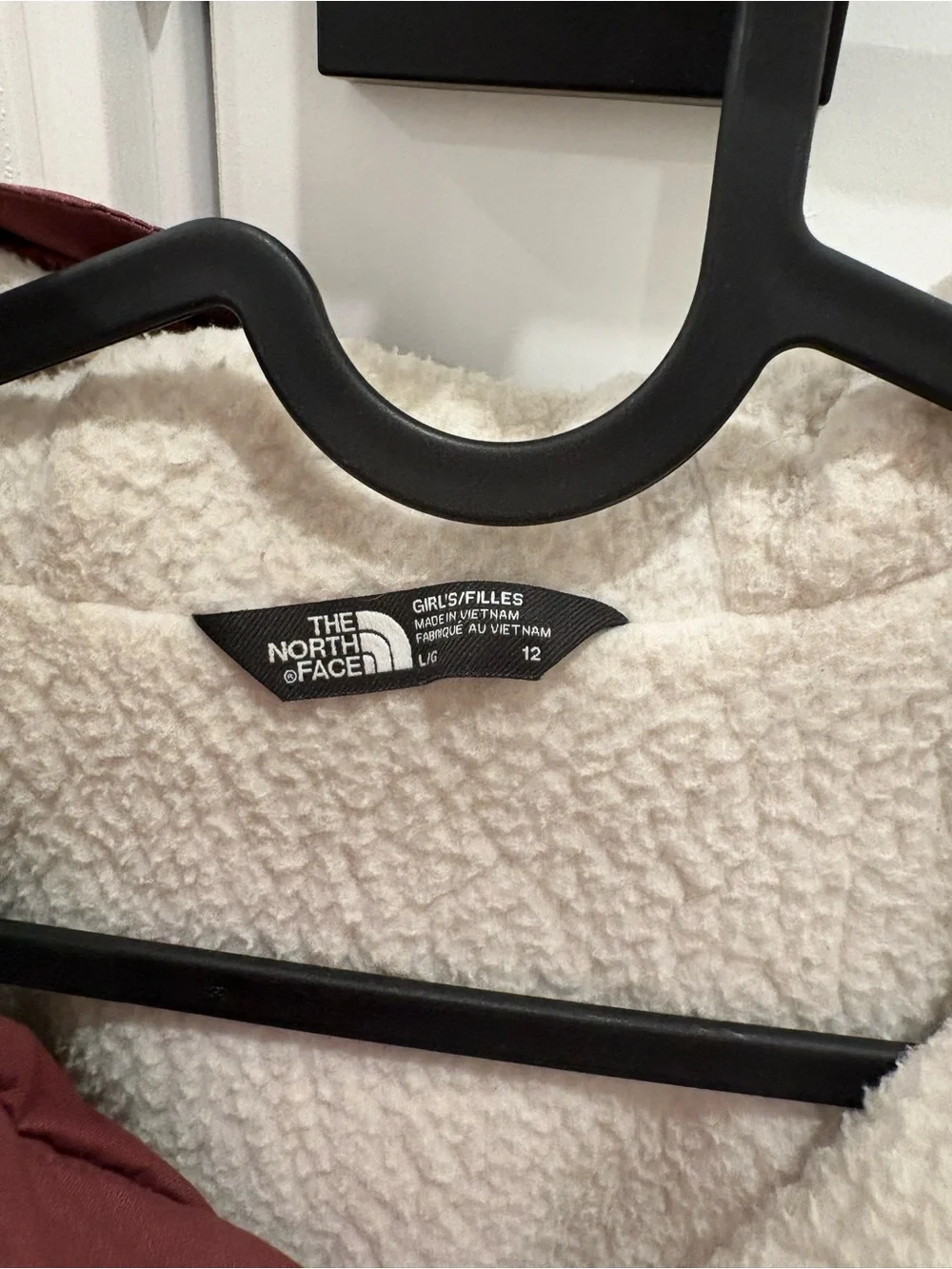 The North Face Kids Maroon Hooded Jacket